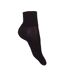 Chaussettes De Danse 1 Paire Femme Noir Silky-1