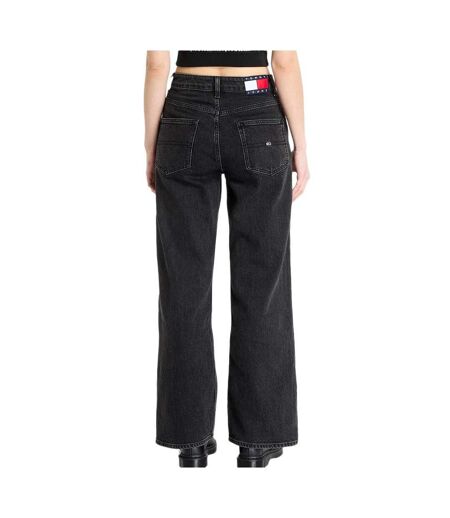 Jean droit femme noir tommy hilfiger ryan
