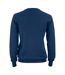 Womens/ladies Oakville V Neck Sweatshirt Dark Navy Cutter & Buck-2