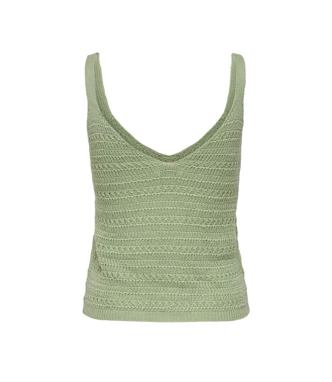 Débardeur vert femme jdy tropica - l-2