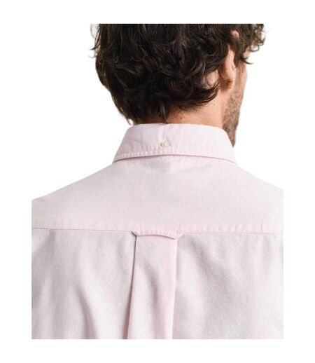 Chemise Manches Courtes Classic Homme Rose Gant