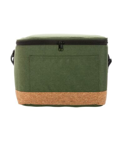 12l rpet two tone cooler bag 21cm x 30cm x 21cm green XD Collection