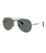 Lunettes De Soleil Femme Taille Unique Gris Foncé Jaune Or Burberry-4