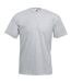 Fruit Of The Loom Mens Valueweight Short Sleeve T-Shirt (Heather Grey) - UTBC330