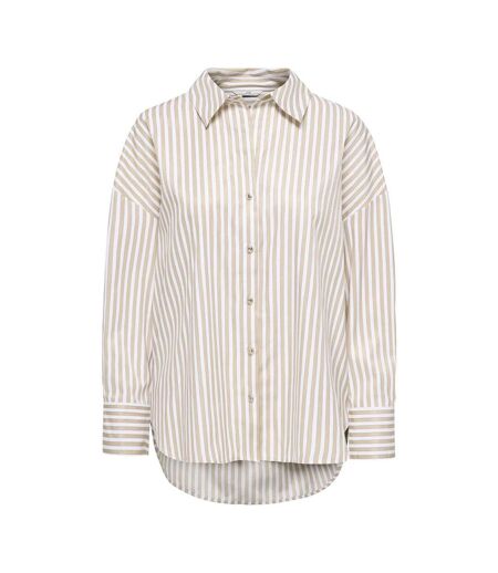 Chemise blanche/beige femme jdy vesper