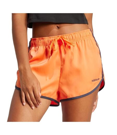 Short de sport orange femme adidas sprinter