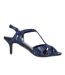 Sandales francie femme bleu marine Lunar