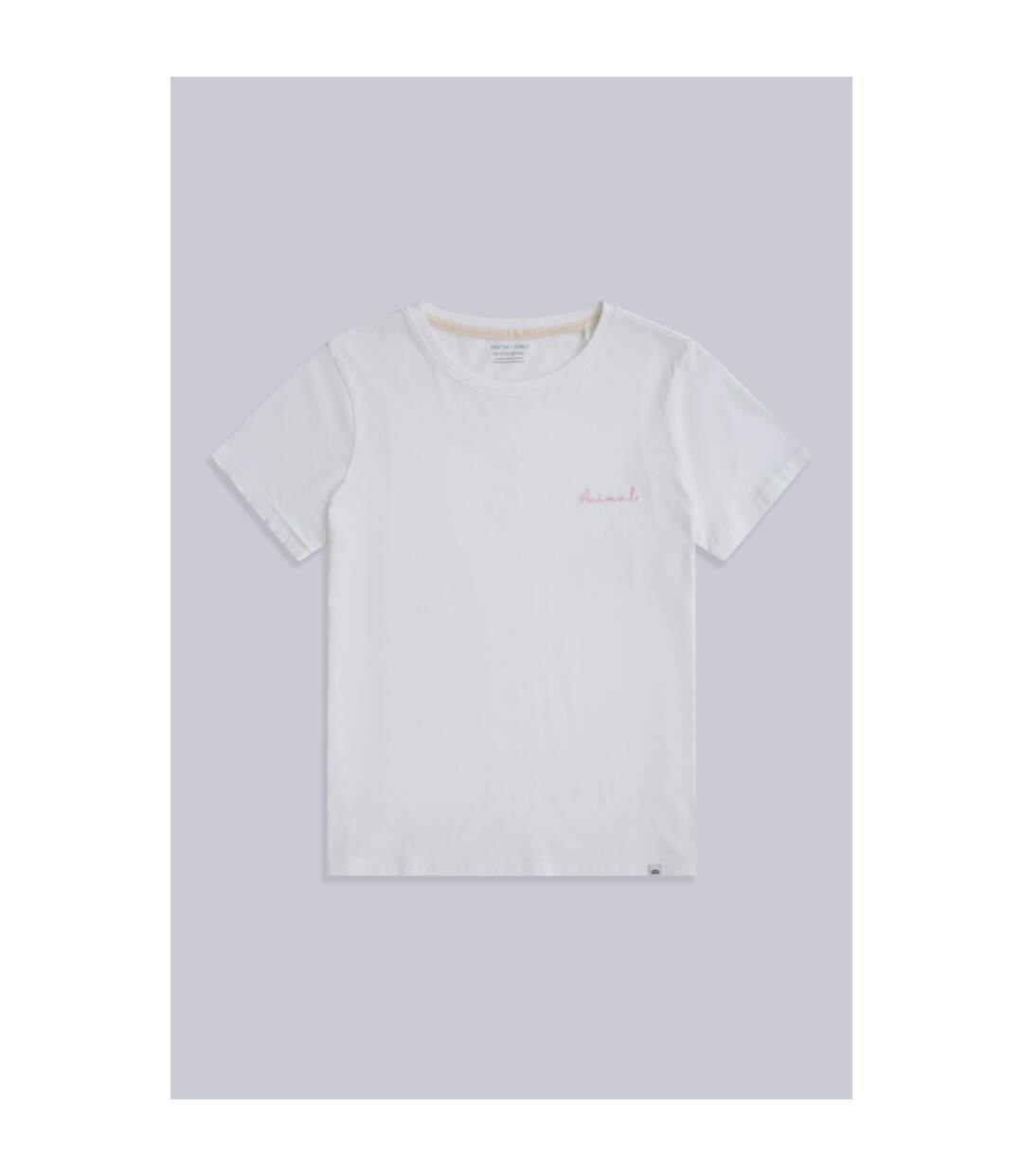 T-shirt Marina Femme Blanc Cassé Animal-1
