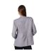 Womens/ladies longline clean edge ruched blazer charcoal Dorothy Perkins