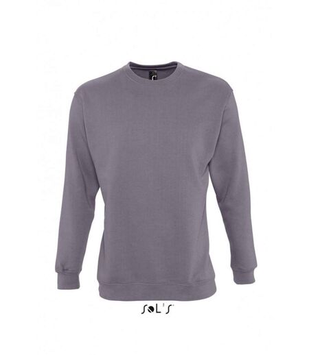Sweat shirt classique unisexe - 13250 - gris chiné