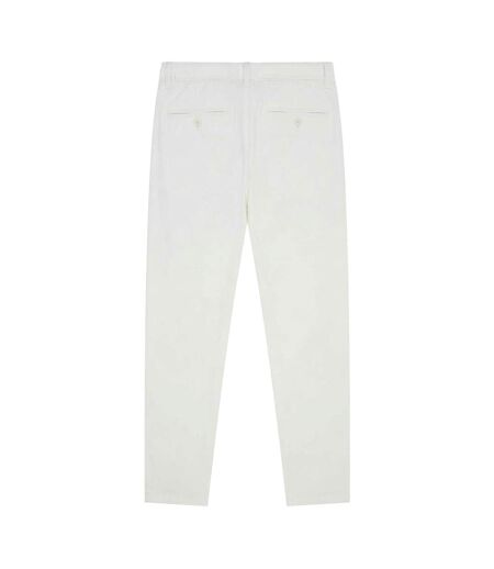 Mens Tech Slim Golf Trousers White Lyle & Scott