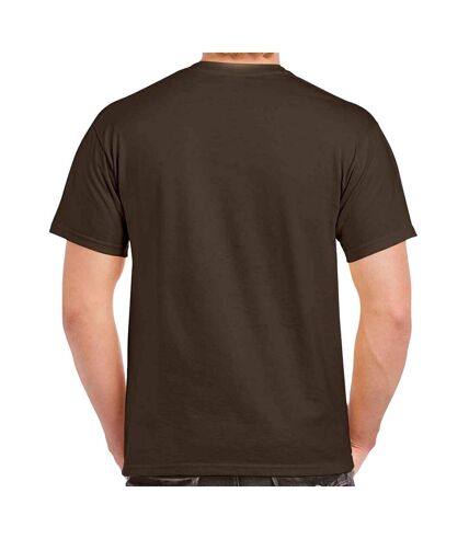 T-shirt manches courtes homme chocolat foncé Gildan