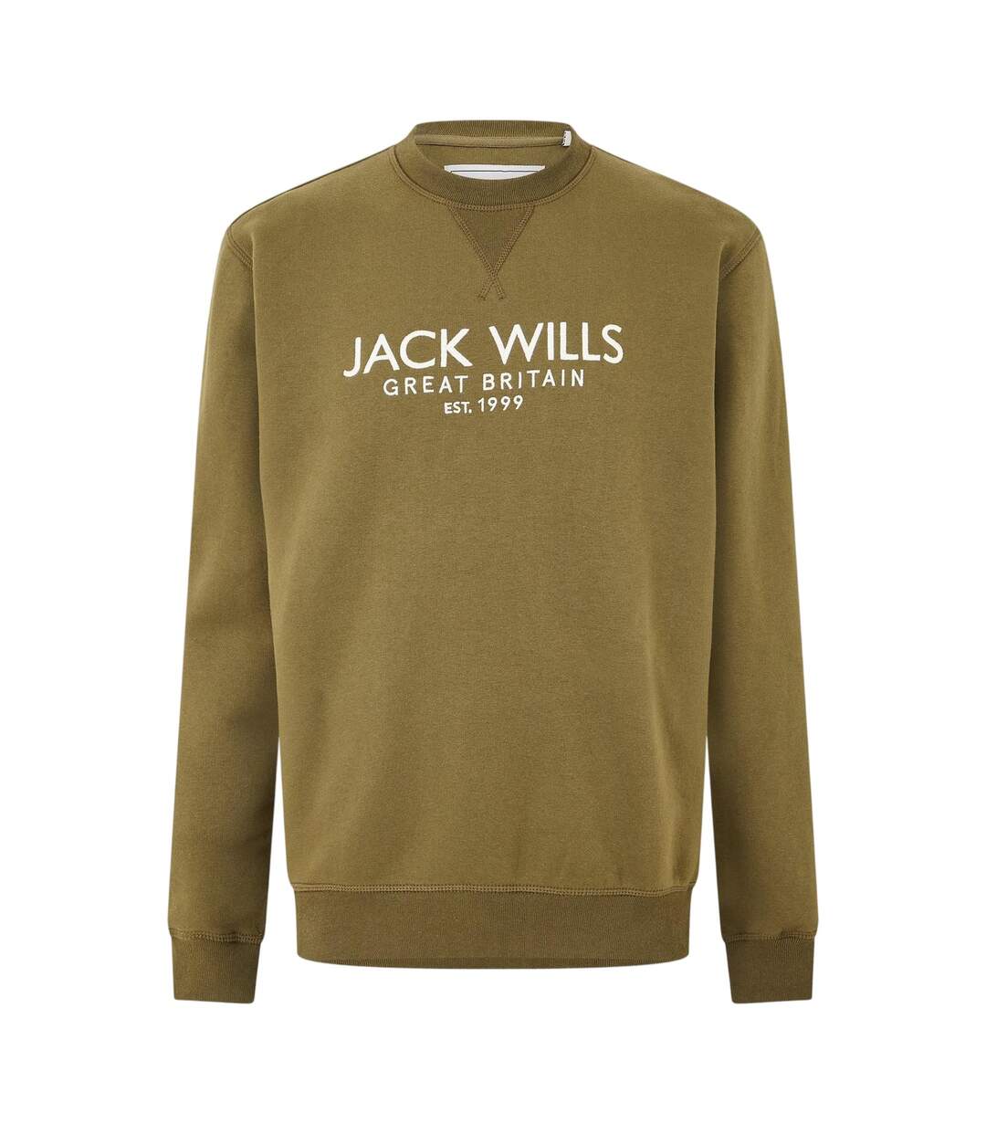Sweat Motif/style Logo Brodé Belvue Homme Feuille Jack Wills-2