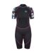 Womens/ladies Sonar Wetsuit Dark Grey Trespass-1