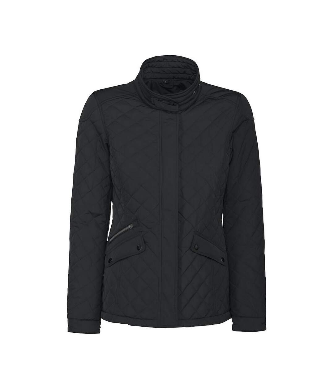 Womens/ladies Huntingview Jacket Black James Harvest-1