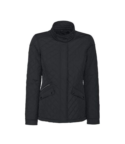 Womens/ladies Huntingview Jacket Black James Harvest