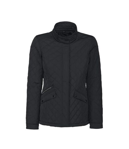 Womens/ladies Huntingview Jacket Black James Harvest