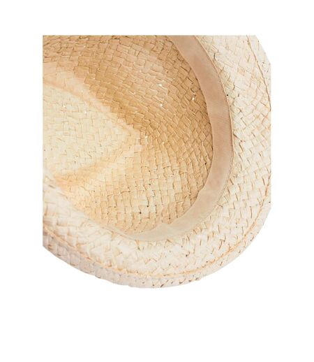 Chapeau Trilby Festival Adulte Beige Pâle Beechfield