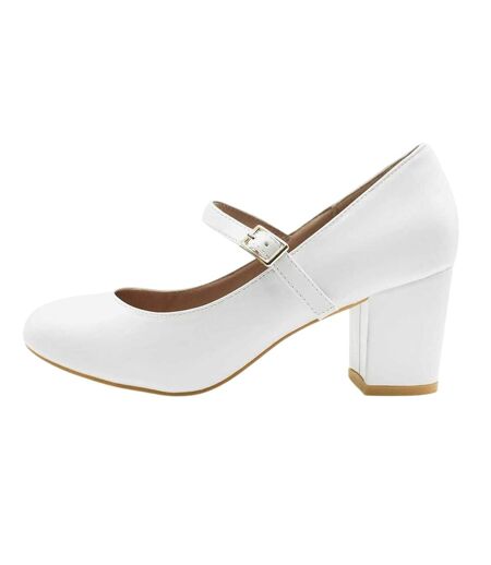 Chaussures Mary Jane Femme Blanc Where´s That From