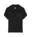 Polo noir femme tommy hilfiger slim dw0dw22326-1