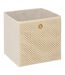 Boîte de Rangement Pliable Grass 31x31cm Beige-1
