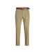 Pantalon fluide marron homme jack & jones tollie-2