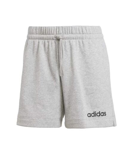 Short gris femme adidas linear french terry