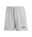 Short gris femme adidas linear french terry-2