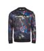 Sweat Noir/Rouge Homme O'Neill Rutile Crew - L