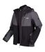 Regatta Mens Wentwood VII 3 in 1 Waterproof Jacket (Dark Grey/Black) - UTRG8225