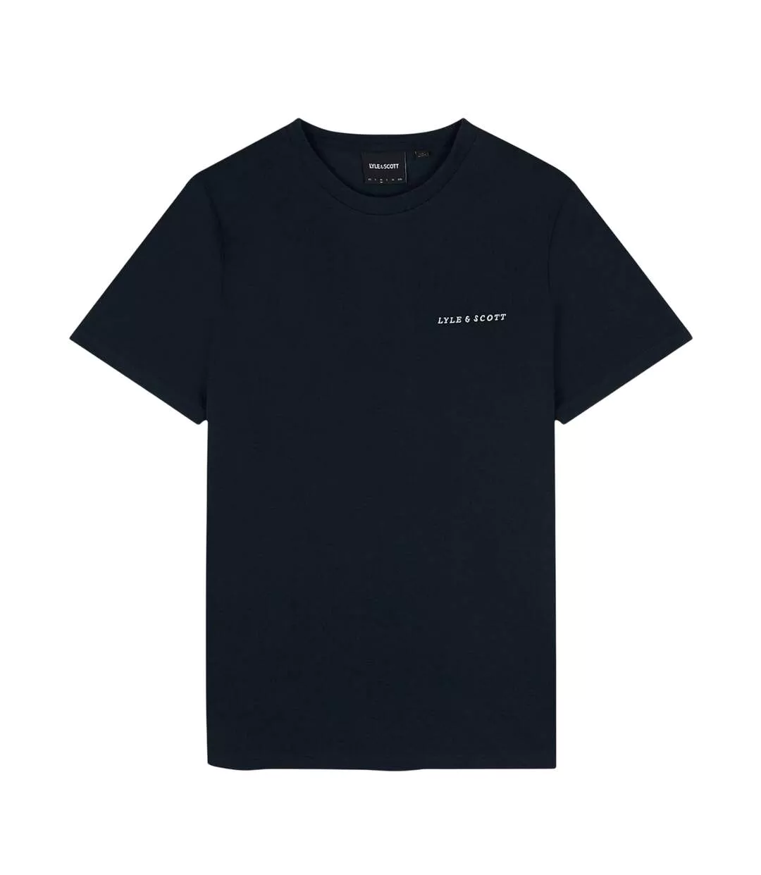 T-shirt Style Logo Brodé Homme Bleu Marine Lyle & Scott-2