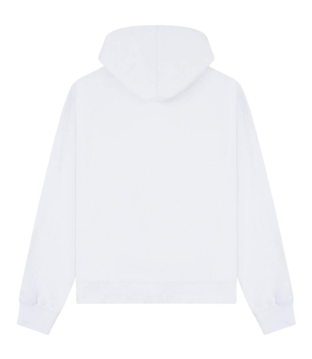 Sweat À Capuche Premium Adulte Blanc Casual Classics-2