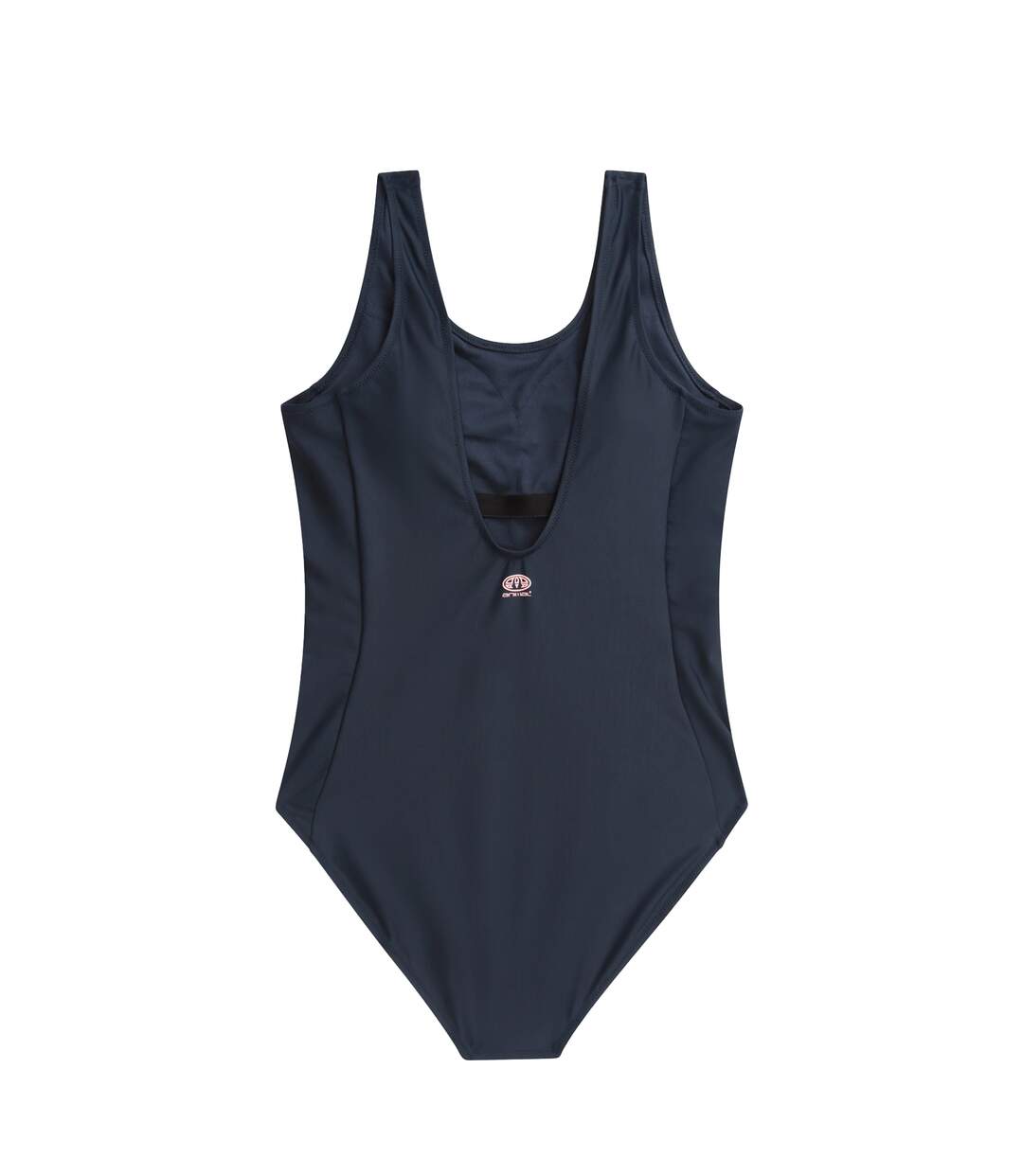 Womens/ladies zaley core one piece swimsuit navy Animal