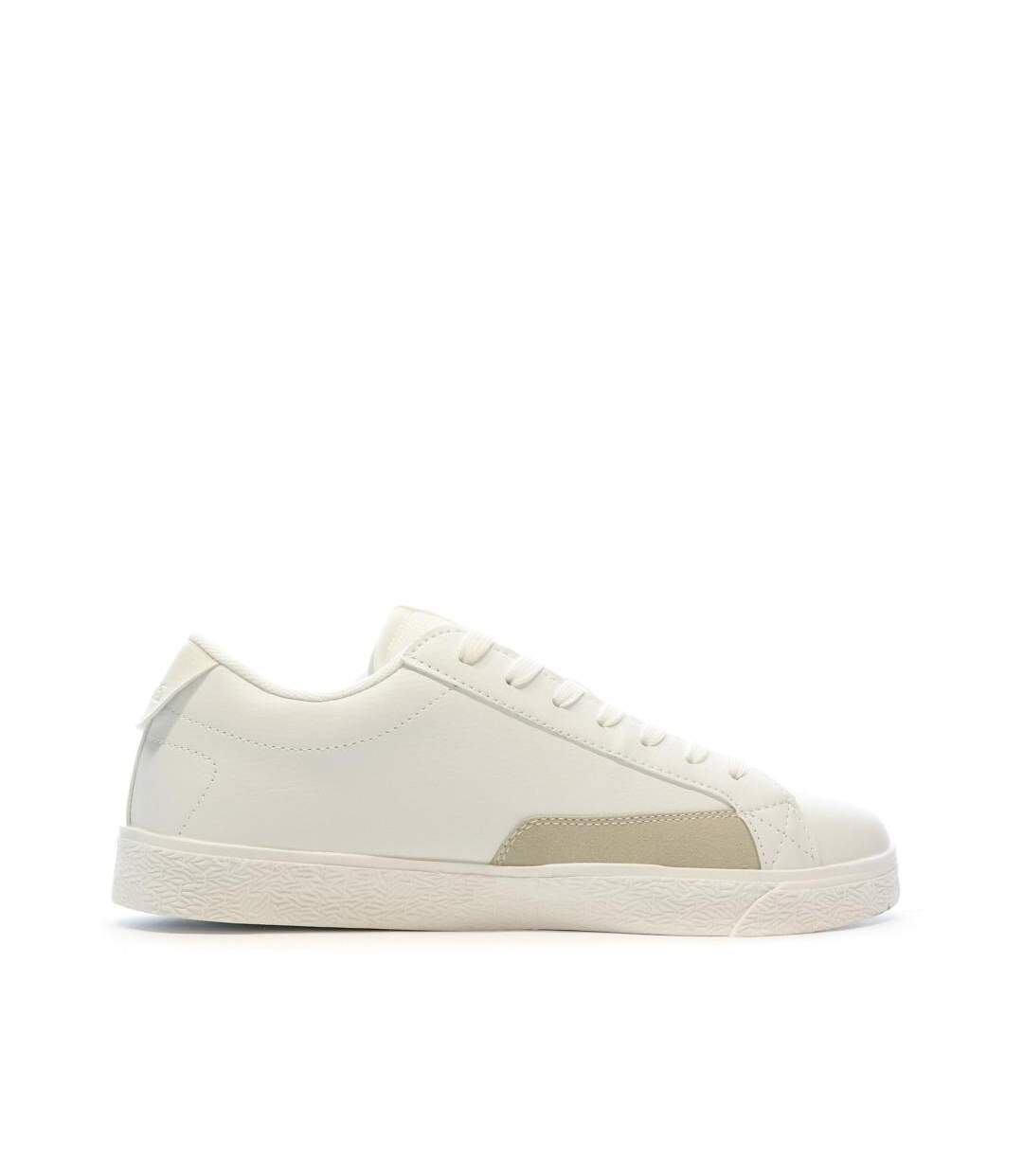 Baskets blanches/beiges homme kappa astrid-2