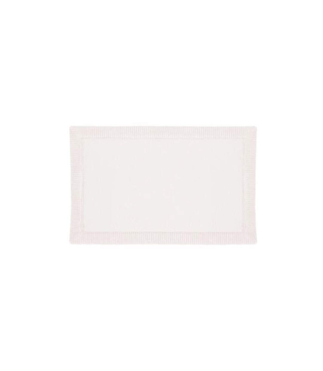 Tapis de Salle de Bain Modern 50x80cm Blanc-1