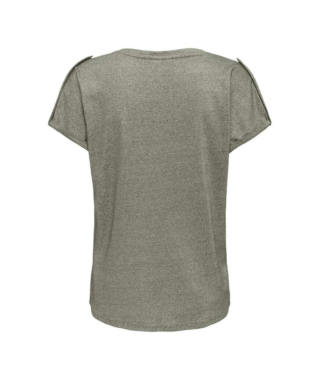 T-Shirt vert femme only rabi-2