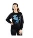 Disney Princess Womens/Ladies Ariel Filled Silhouette Sweatshirt (Black)