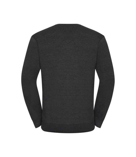 Sweat homme charbon chiné Russell Collection Russell Collection