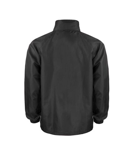 Result Mens Core Adult Windcheater Water Repellent Windproof Jacket (Black) - UTBC897