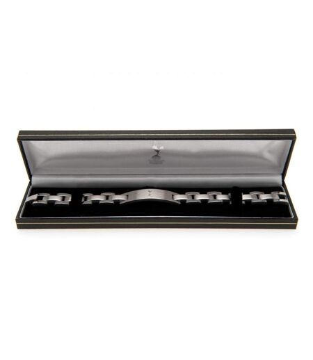 Tottenham Hotspur FC Stainless Steel Bracelet (Silver) (One Size) - UTBS4287