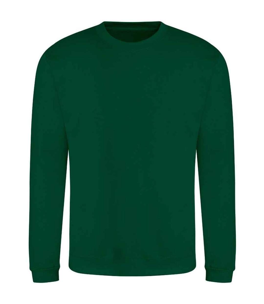 Sweat-shirt à col ras du cou pour hommes vert forêt tropicale Awdis-1