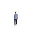 T-shirt Motif/style Graphique Chase Homme Bleu Animal-1