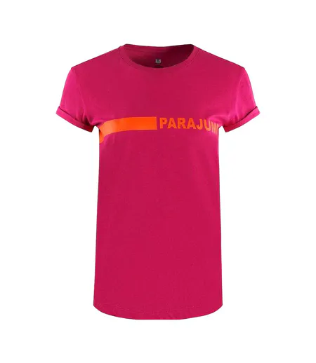 T-shirt Motif/style Espace Adulte Rouge Parajumpers