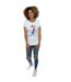 Disney T-shirt en coton Goofy pour femmes/femmes (Blanc) - UTBI31284-4