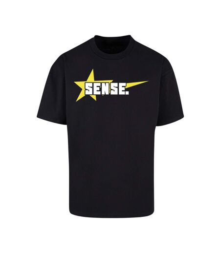 T-shirt Homme Étoile Noir 9N1M SENSE