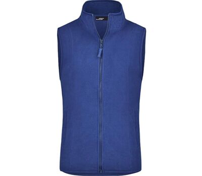 Gilet sans manches bodywarmer polaire femme - JN048 - bleu roi