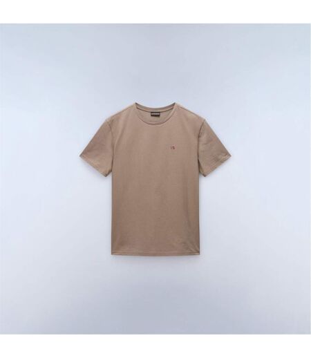 Mens Salis Logo Short-sleeved T-shirt Rock Napapijri