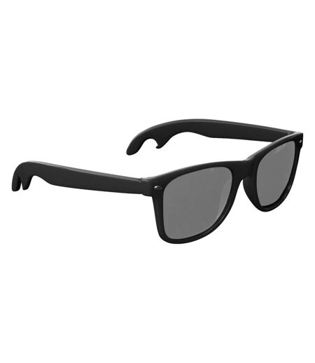 Bullet Sun Ray Sunglasses With Bottle Opener (Solid Black) (4.8 x 15 x 16 cm) - UTPF208