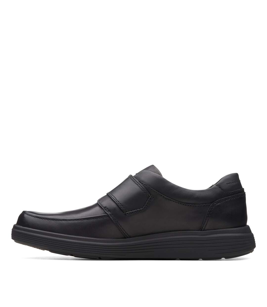 Chaussures en cuir un abode strap homme noir Clarks-3