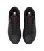 Womens/ladies Icon Leather Flatform Trainers Black Tommy Jeans-3